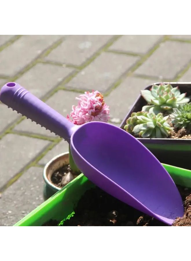 Green 5PCS Garden Shovel Hand Trowels for Planting Digging Transplanting Soil Beach Sand - Image 3