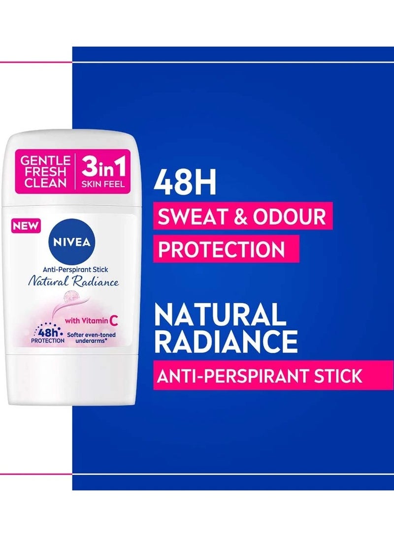 Nivea Deodorant stick natural radiance 50ml - Image 5