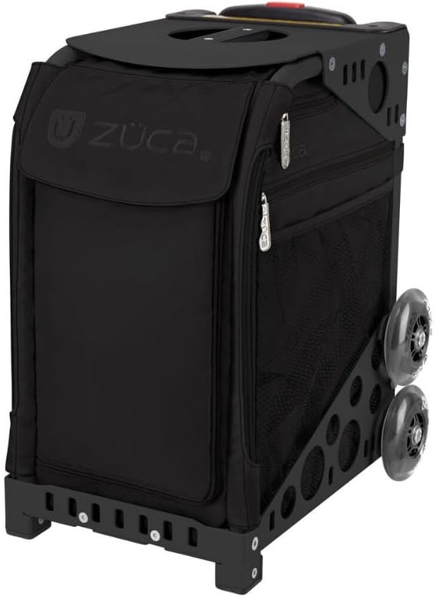 ZUCA ZUCA Sport Stealth Sport Insert Bag and Black Frame with Flashing Wheels  - Image 1