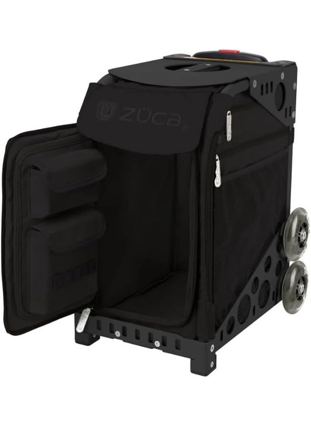 ZUCA ZUCA Sport Stealth Sport Insert Bag and Black Frame with Flashing Wheels  - Image 2