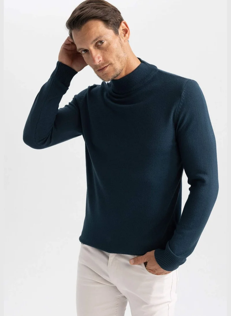 DeFacto Slim Fit Long Sleeve Turtleneck Sweater
