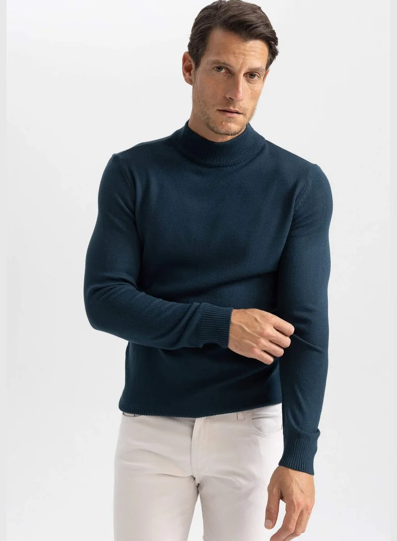 DeFacto Slim Fit Long Sleeve Turtleneck Sweater