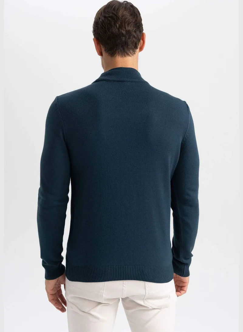 DeFacto Slim Fit Long Sleeve Turtleneck Sweater
