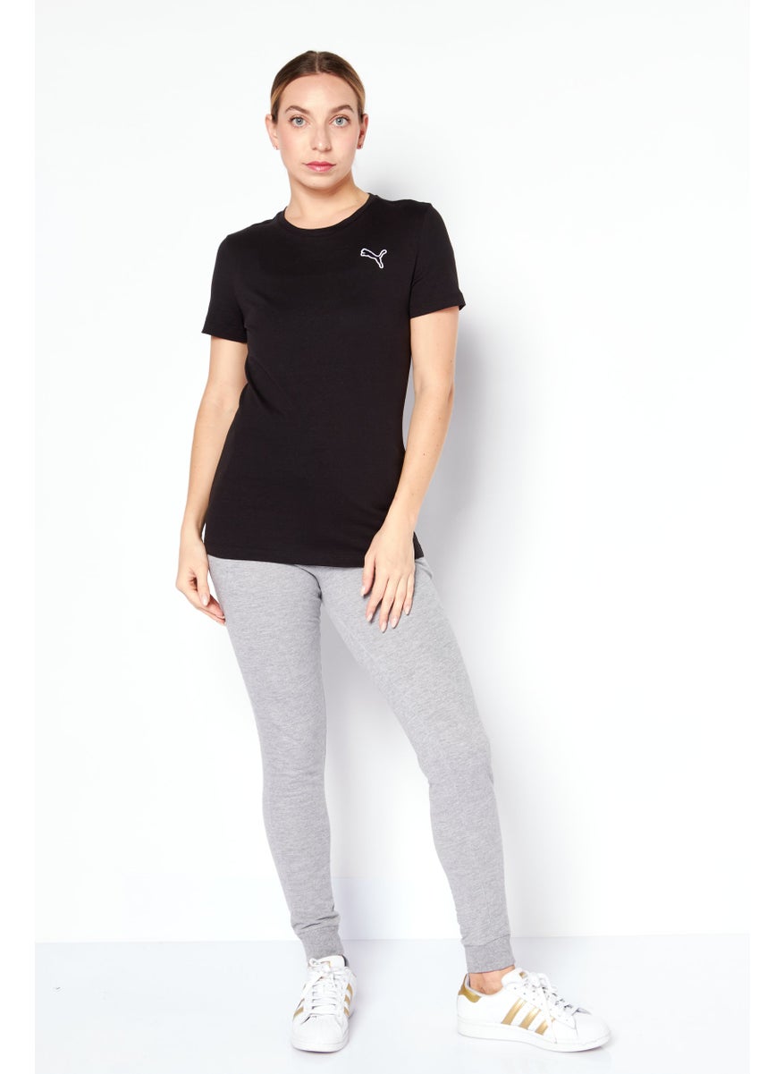 PUMA Women Sportswear Fit Training Top, Black  - Image 2