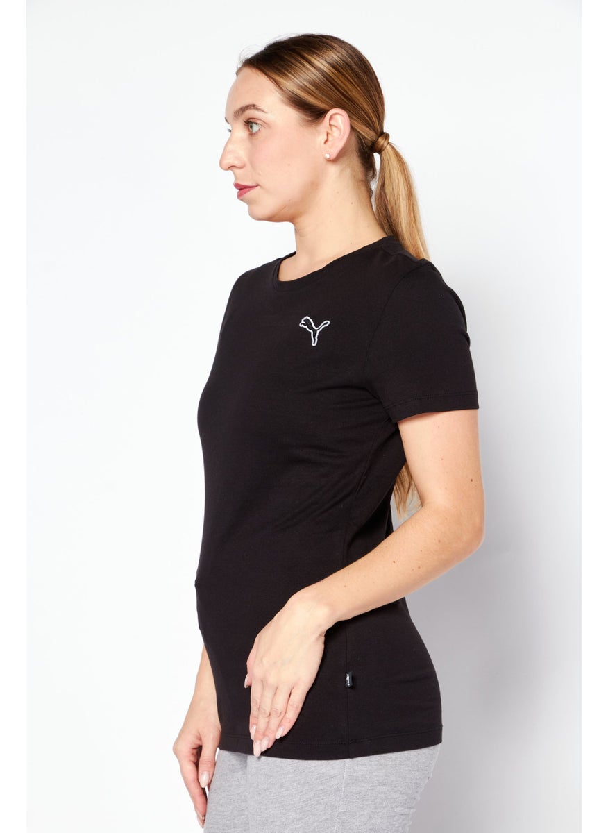 PUMA Women Sportswear Fit Training Top, Black  - Image 3