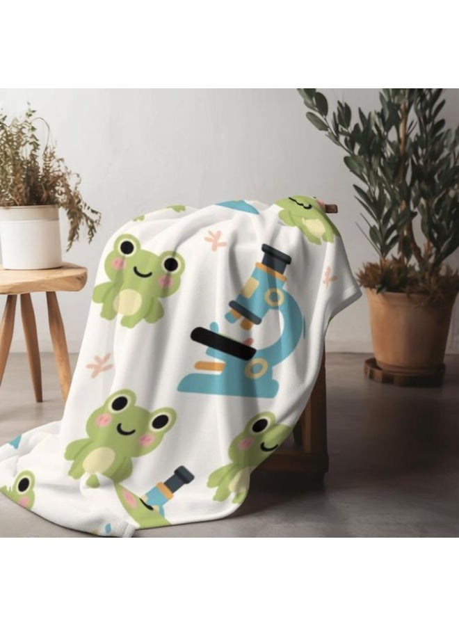 general Baby and children's cartoon flannel thin blanket (warm and comfortable, suitable for sleep, game use) 70cm*100cm - Image 1