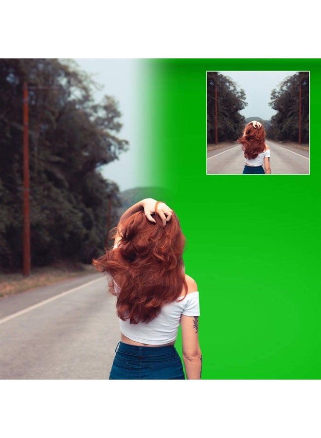 JS JULIUS STUDIO Julius Studio 9 x 13 Ft. Photo Studio Chromakey Background Muslin Backdrop Bundle Kit, Black, White, Green Premium Quality Fabric Material, Wrinkle Resistant, Photo Video Studio, PROMO05_AM1 - Image 4