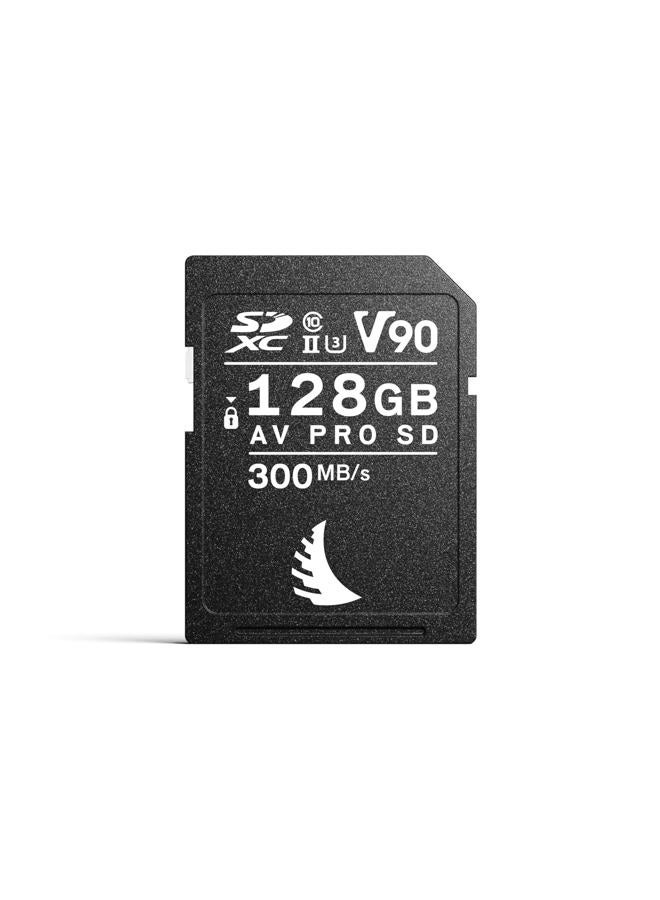 Angelbird بطاقة الذاكرة AV PRO SD V90 سعة 128 جيجابايت - SDXC UHS-II - تصل إلى 6K RAW - عالية السرعة - للتصوير المتتابع وإنتاج الفيديو عالي البتات - Image 2