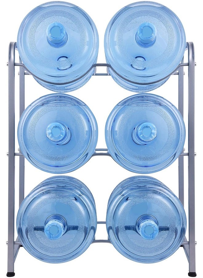 Cady One Heavy Duty 3-Tier Detachable Double Layer Water Bottle Storage Rack, Detachable Water Bottle Organizer  - Image 2