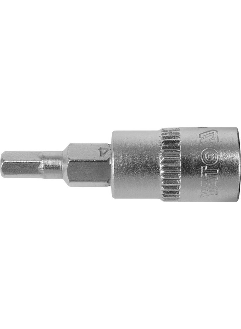 YATO Socket Bit 1/4" Hex 4mm L=37mm YT-04371