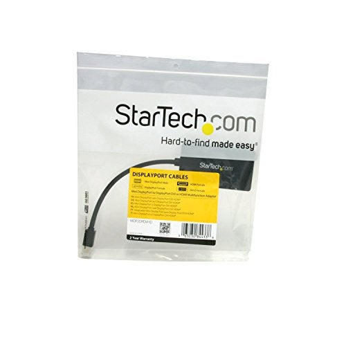 Startech.com StarTechcom Travel AV adapter 3in1 Mini DisplayPort to DisplayPort DVI or HDMI converter MDP2DPDVHD - Image 3