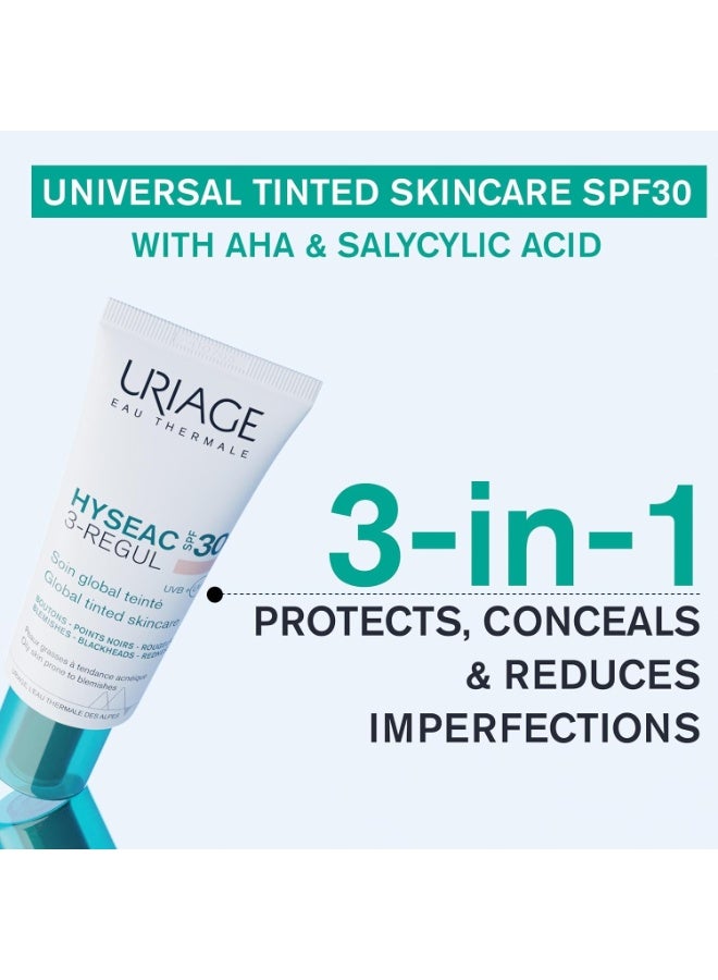 Uriage Hyséac 3-Regul Tinted Cream SPF30 40ml - Image 3