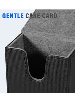 Excefore Tarot Card Case Souvenir Card Storage Box Large Capacity Holds About 95 Pages for Most Standard Size Tarot Fold Top Design Not Included for Tarot Cards  - Image 3