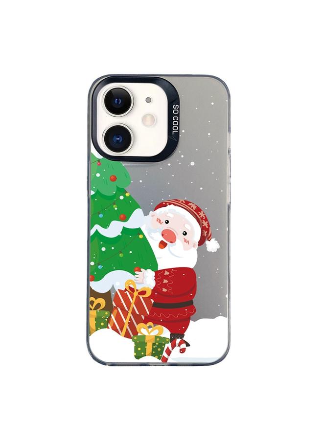 S-TOP Case For iPhone 11 Christmas Series PC Full Coverage Pattern Phone Case - Image 1