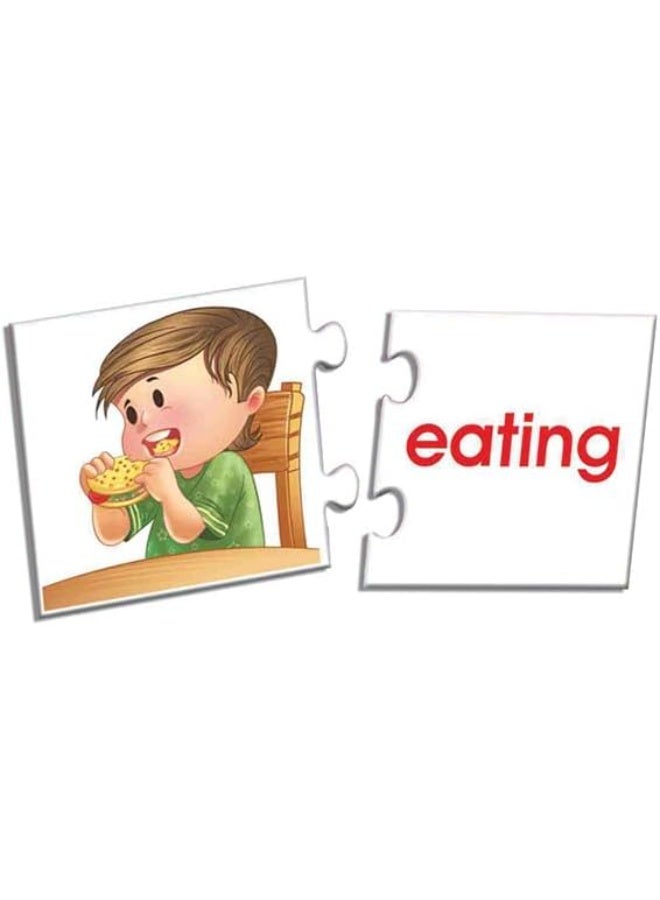 Creative's Action Words |0642|An introduction to verbs in an easy and fun way! for Children 4 Yrs and above - Image 1