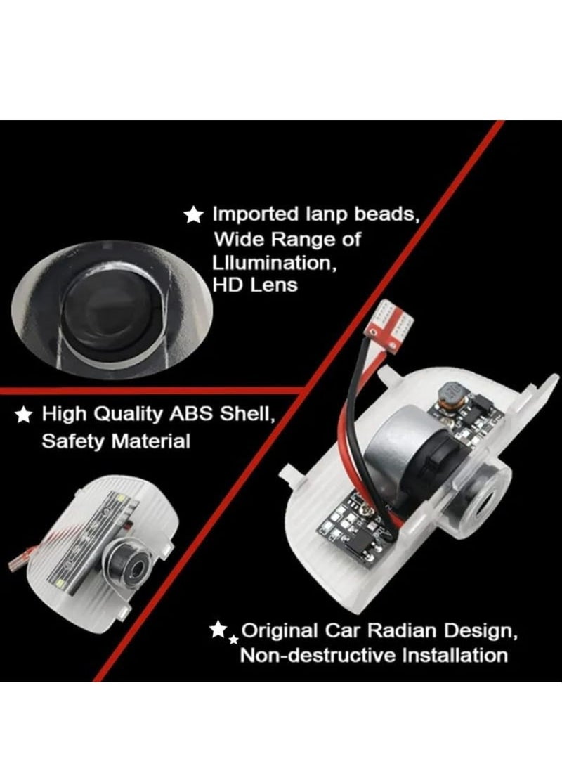 Vierex Honda Accord Door Logo Light 9th 10th 2014 2015 2016 2017 2018 2019 2020 2021 Car Door Projector Light Honda Accessories Super Bright Logo 2pc - Image 4