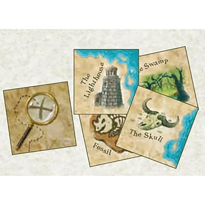 ريو جراند جيمز Morgans Magic Map بلاط التنسيب خريطة القراصنة البحث عن الكنز لوحة لعبة وحدات الأعمار 10 24 لاعبا 3060 دقيقة وقت اللعب - Image 4