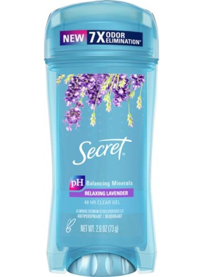 Secret Fresh Clear Gel and Deodorant for Women, Clear Gel, Refreshing Lavender Scent, 2.6 oz (Pack of 2) - Image 2