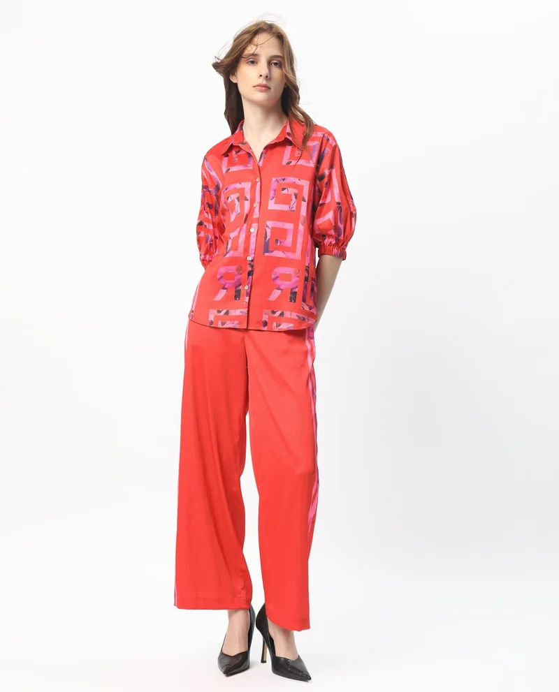 ريريزم Women's Elegant Statement Trouser
