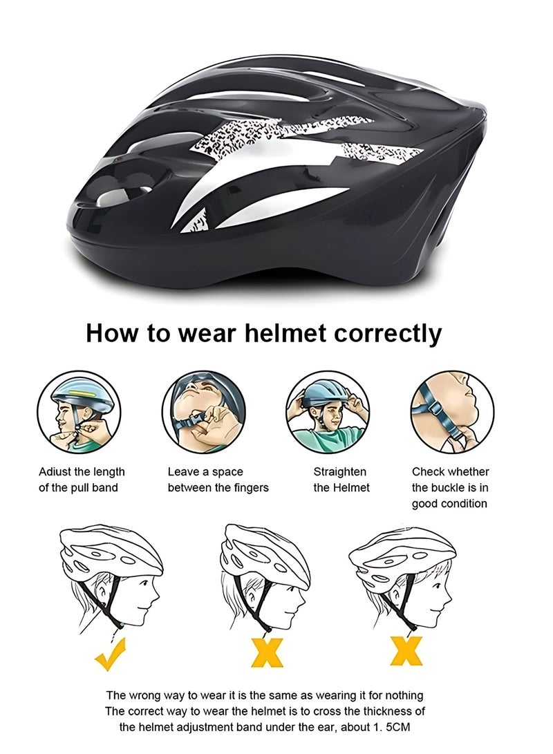 Adult Bike Helmet for Men and Women Lightweight Bicycle Helmet with Adjustable Straps EPS Foam 11 Ventilation Safety Certified for Road and Mountain Cycling - Image 4