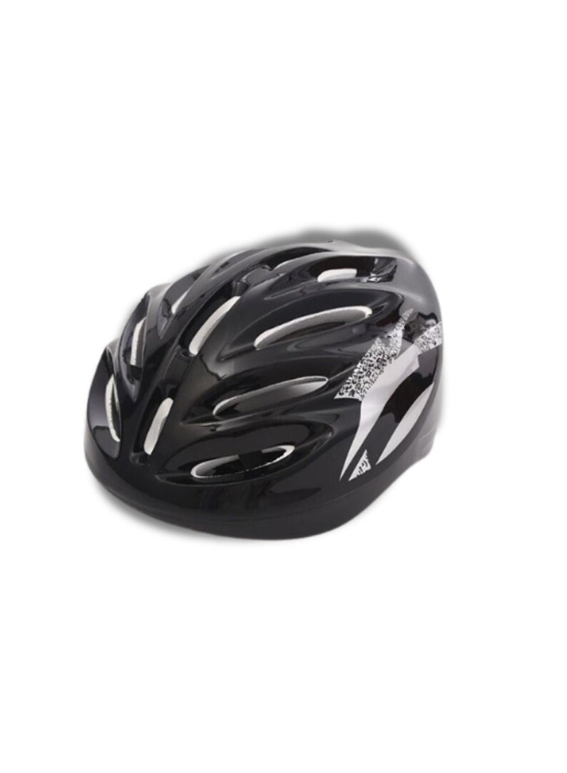 Adult Bike Helmet for Men & Women – Lightweight Bicycle Helmet with Adjustable Straps, EPS Foam, 11 Ventilation Holes, Safety Helmet for Road Cycling, Mountain Biking & Scooters – Black, Red, Blue & Silver - Image 3