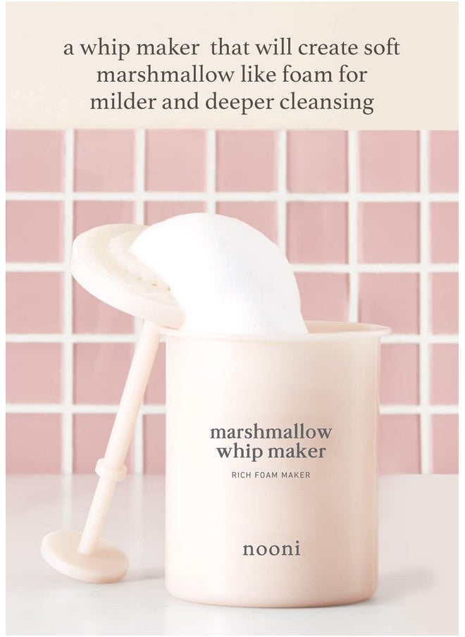 NOONI - NOONI Facial Cleansing Tool - Marshmallow Whip Maker | Gentle Deep Cleanser For Skincare, Rich Foam Maker For Face Wash, Easy to Use, 1 Count - Image 1