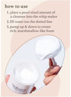 NOONI NOONI Facial Cleansing Tool - Marshmallow Whip Maker | Gentle Deep Cleanser For Skincare, Rich Foam Maker For Face Wash, Easy to Use, 1 Count  - Image 4