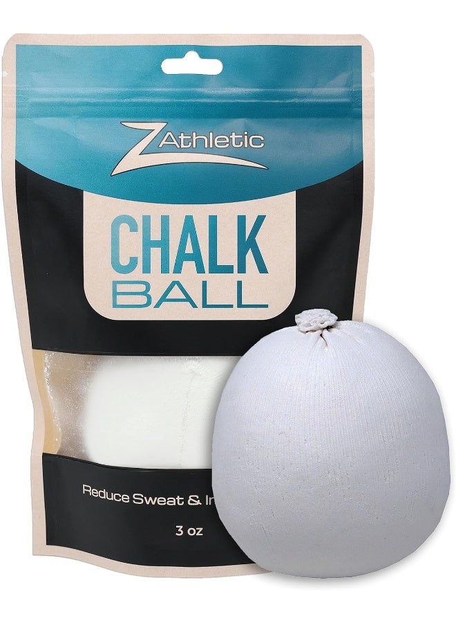 Z-Athletic Z Athletic 3oz Gym Chalk Ball for Rock Climbing, Gymnastics, and Weightlifting - Image 1