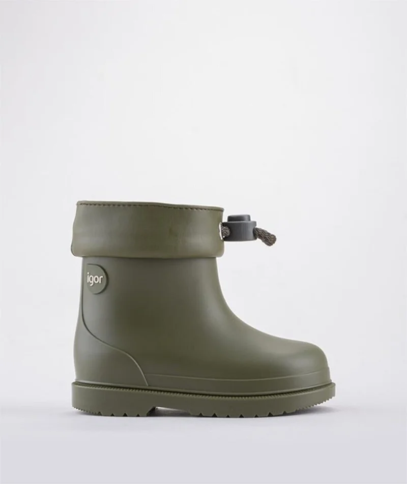 Igor Bimbi Euri Kids Khaki Green Rain Boots W10257-042 V1