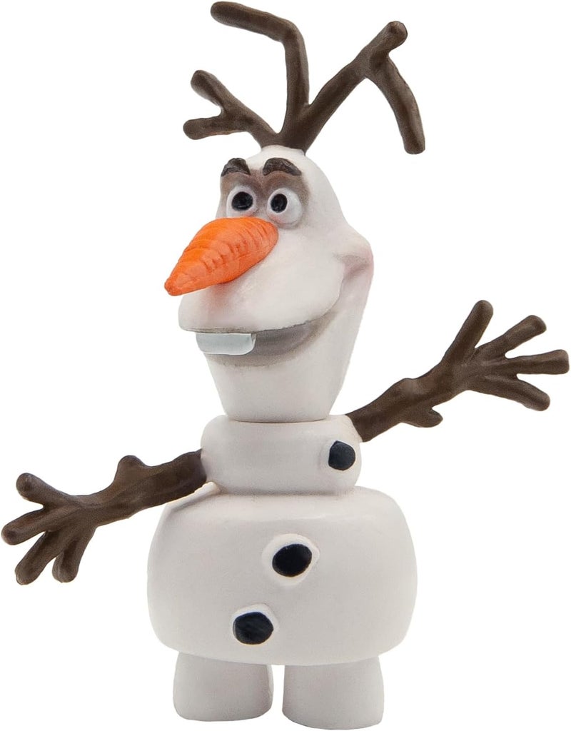 BULLYLAND Disney Frozen Olaf Figurine Cake Topper Toy Collectible, 2.7 Inches - Image 1