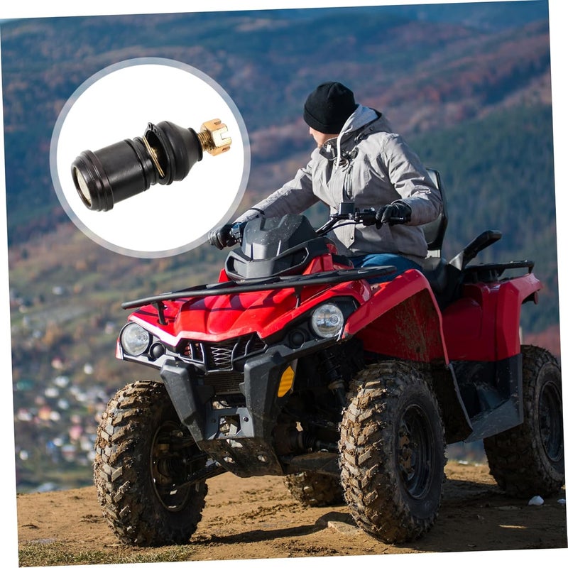ABOOFAN ATV Go Kart Swingarm Ball Head 12mm Steering Tie Rod End Sturdy Metal Ball Joint for ATV and Quad Vehicles Essential Suspension Component - Image 4