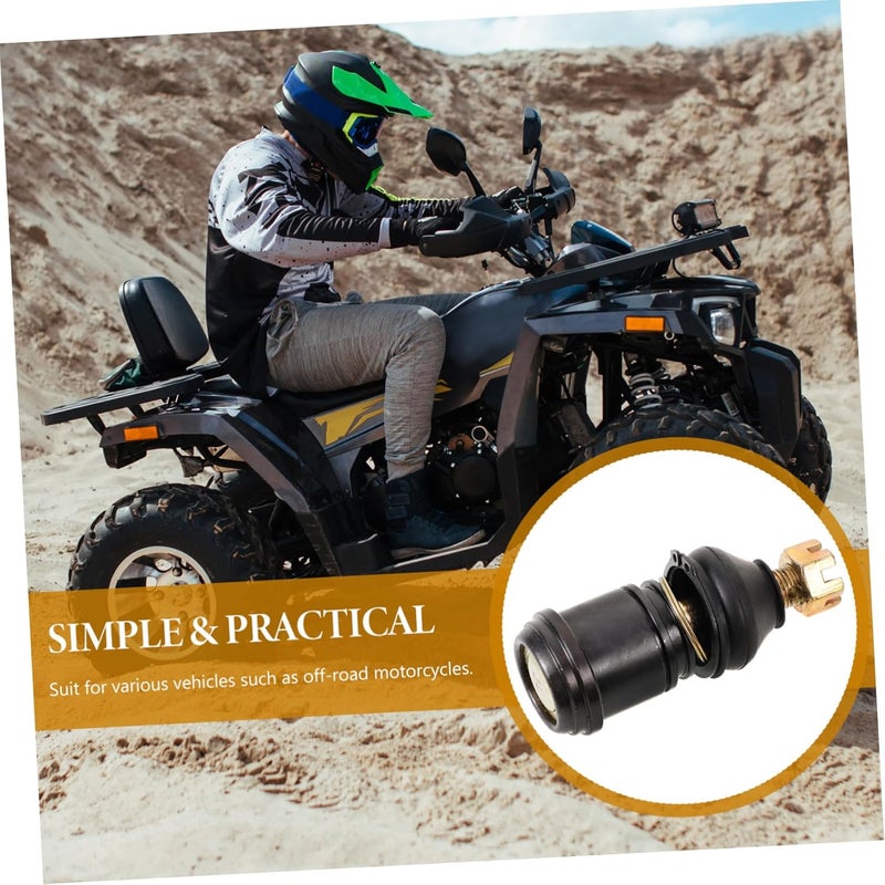 ABOOFAN ATV Go Kart Swingarm Ball Head 12mm Steering Tie Rod End Sturdy Metal Ball Joint for ATV and Quad Vehicles Essential Suspension Component - Image 5