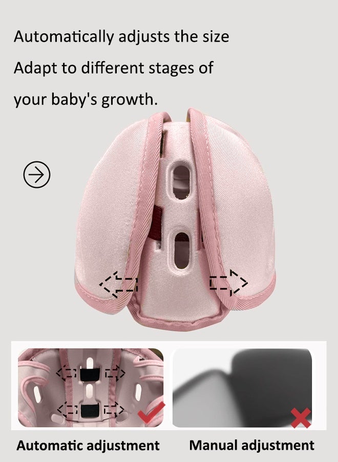 Aissiora Baby Safety Helmet, Baby Head Protector for Crawling and Walking, Infant Soft Helmet, Anti-Collision, Ultra-Lightweight, Expandable and Adjustable - Image 3