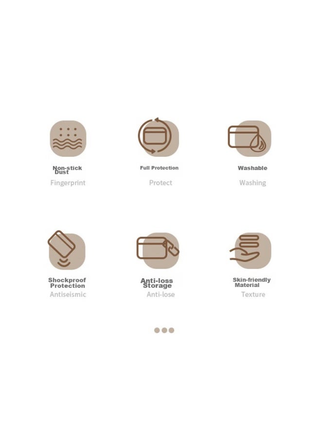 Sehan Shihan, Compatible With Apple Airpods 1/2 Earphone Protective Case, Apple First/Second Generation Bluetooth Earphone Shell, Wireless Charging Case, Storage Box, Dust-Proof, Shockproof, Electroplated, Small Bear Soft Shell - Image 5