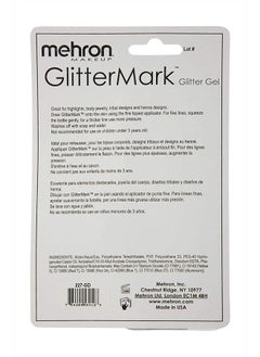 mehron Makeup GlitterMark Glitter Gel (.5oz) (Gold)  - Image 4