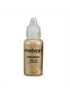 mehron Makeup GlitterMark Glitter Gel (.5oz) (Gold)  - Image 1