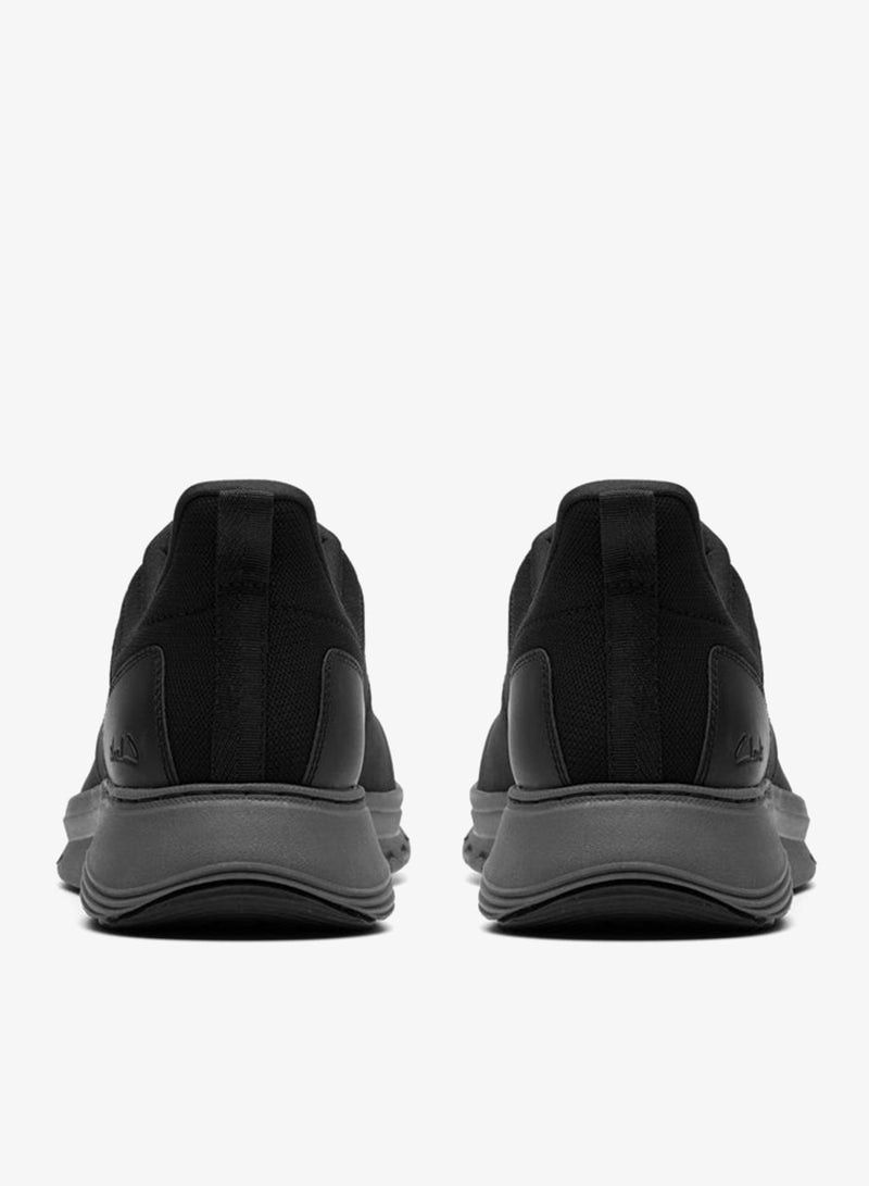 clarks حذاء موشن تريك LX جلد أسود - Image 5