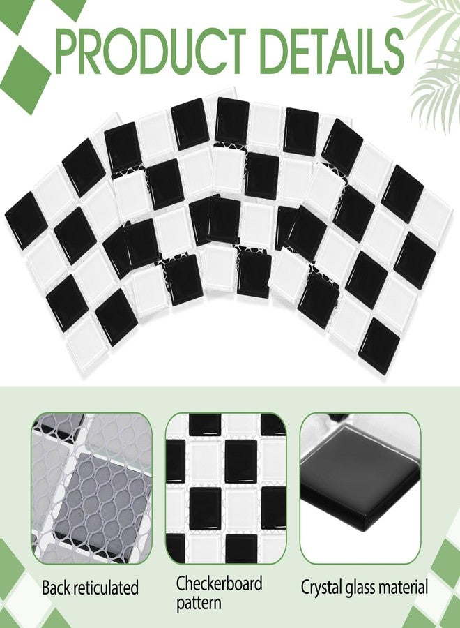 كويكاي مجموعة قواعد أكواب مربعة الشكل من كويكاي، باللونين الأبيض والأسود، مكونة من 6 قطع، مناسبة للمشروبات الزجاجية المربعة مقاس 4 بوصات. يمكن استخدامها كقواعد أكواب مربعة أو مفارش للطاولات، أو كقطع ديكور منزلية أو طاولات قهوة، أو كأطباق زينة لعيد الميلاد. - Image 3
