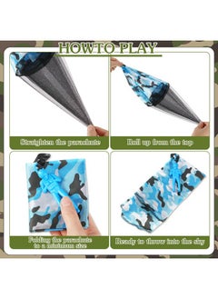 Jerify 20 Pcs Parachute Toys And Camouflage Foam Airplanes Set, Parachute Army Men Toys Army Hand Throw And Foam Glider For Boys Outdoor Party Favors (Elegant Style)  - Image 3