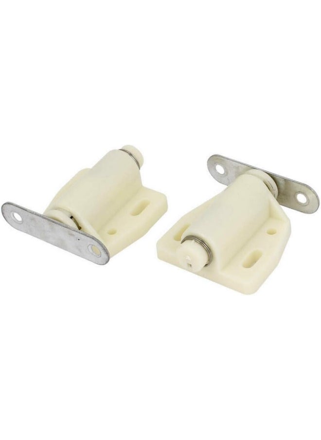 Royal Apex Magnetic Door Catcher Cabinet Closet Catches With Ss Screws For Home Kitchen Bathroom Office Furniture Single White Pack Of 2  - Image 1