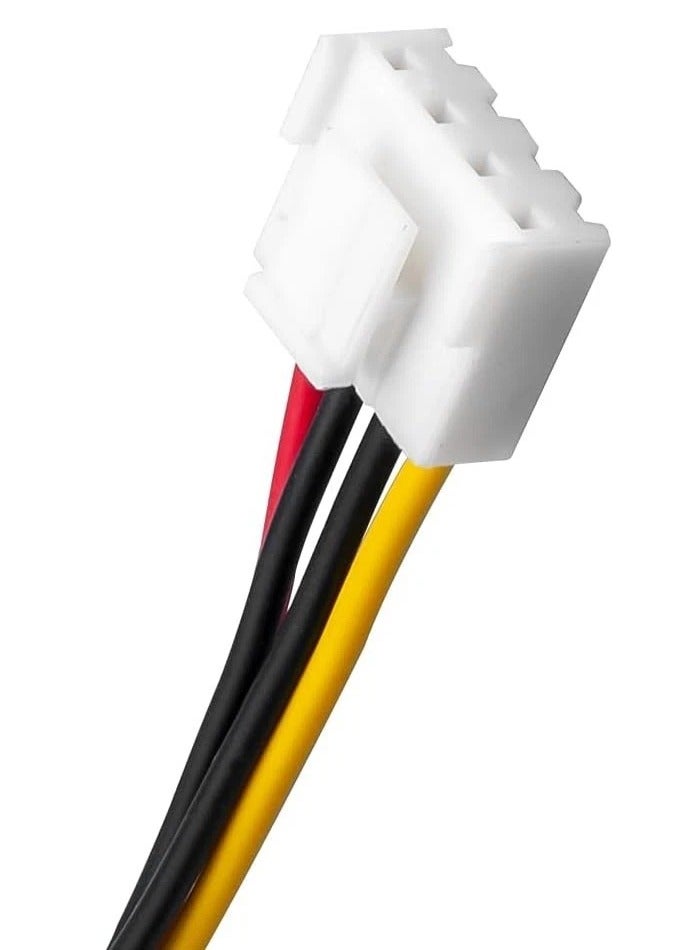 4-Pin SATA Female Power Adapter Cable – 20cm – Compatible with Hikvision DVR/NVR, Hard Drive Power Connector  - Image 3