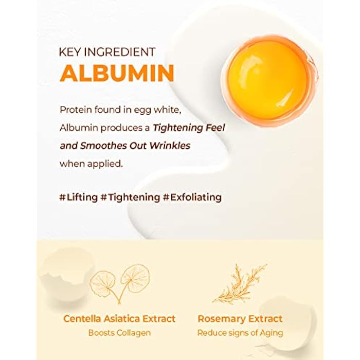 CRAZY SKIN Perfect Faical Mask 5PCS - Wash Off Mask Pack, Lifting V-Line Slim Face Mask, 2 Step Care for Aging Skin (Face Mask + Tightening Eye Cream) - Image 5