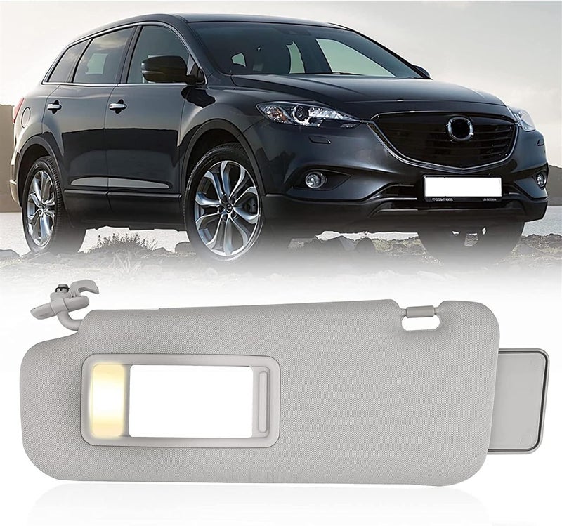 Wivplex Matrro Sun Visor with Mirror for Mazda CX-9 - Image 2