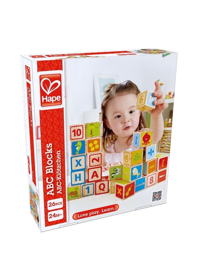 Hape كتل هابي ABC (26 قطعة) - Image 1