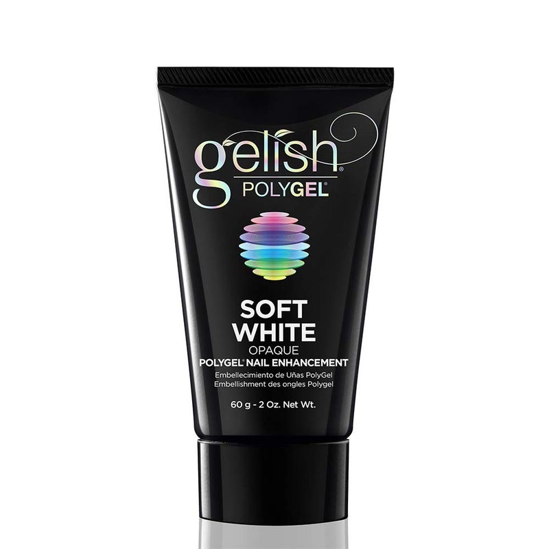 Gelish Pro PolyGel Soft White Opaque Hybrid Nail Enhancement 2 oz - Image 3