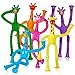 Playbees LED Telescopic Suction Cup Giraffe Toys 12PACK Shape Changing Educational Fidget Toys Child Fun Interaction Sensory Toys ADHD Autistic Stimulating Creative Learning Anxiety Imaginative Play - Image 2