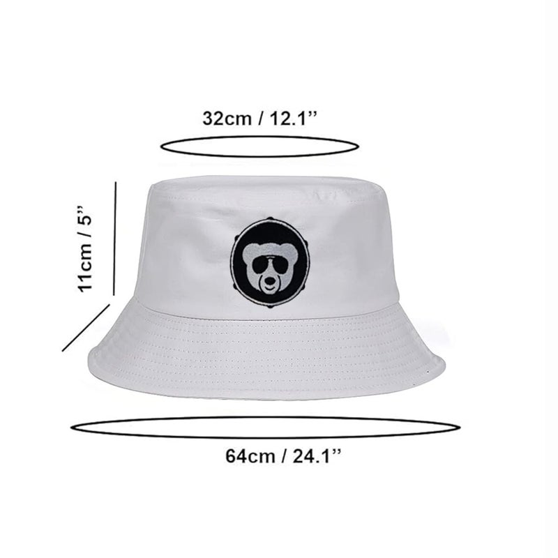 Handcuffs Women's Cotton Bucket Hat Fishermen Cap Free Size Hats - Image 4