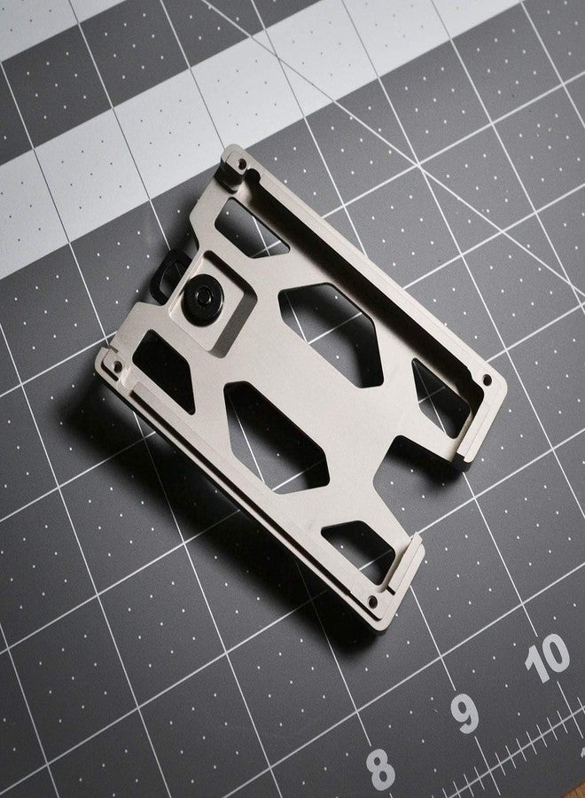GOVO T4 Badge Holder/Wallet - Metal Version (Titanium) - Image 3
