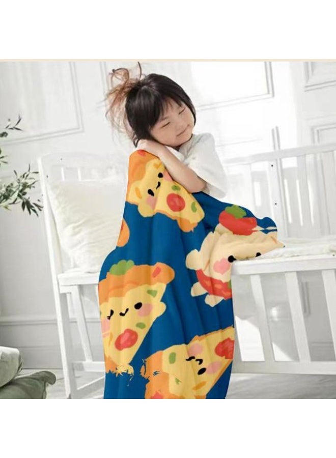 general Baby and children's cartoon flannel thin blanket (warm and comfortable, suitable for sleep, game use) 70cm*100cm - Image 2