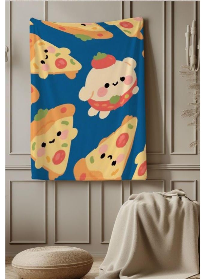 general Baby and children's cartoon flannel thin blanket (warm and comfortable, suitable for sleep, game use) 70cm*100cm - Image 3
